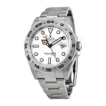 Rolex Explorer II White Dial 42mm "Steve McQueen" GMT Stainless Steel Oyster Bracelet 216570