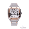 rose gold cartier santos