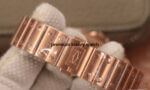 Cartier Santos Rose Gold Large Silver Opaline Dial Bracelet WGSA0007WGSA
