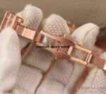 Cartier Santos Rose Gold Large Silver Opaline Dial Bracelet WGSA0007WGSA