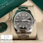 Rolex Datejust II 41MM Fluted Bezel Men's Watch 116334