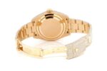 ROLEX WATCH WITH DIAMONDS SKY-DWELLER 42MM YELLOW AUTOMATIC STAINLESS STEEL FULL ICED MOISSANITE 26.00CT