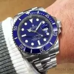 Rolex Submariner Blue White Gold Date 40MM Ceramic Bezel Oyster Bracelet 116619LB