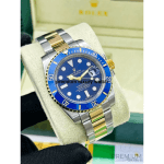 Rolex Submariner Gold Blue Dial 41mm Date Yellow Gold/Steel Ceramic Bezel Oyster Bracelet 126613LB