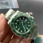 Rolex Submariner Green Hulk 40MM and Green Bezel Steel Mens Watch 116610