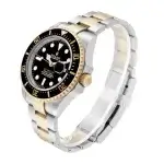 Rolex Submariner Two Tone Black Dial 41MM Stainless Steel And Yellow Gold Bracelet Automatic Men's Watch