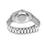 Rolex Day-Date II President white gold and Black Roman Dial 41mm Watch 218239