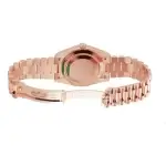 Rolex Day-Date 228235 White Roman 41mm Everose Gold Watch