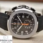 Patek Philippe Aquanaut Chronograph 5968A-001 Black Dial Watch