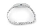ICED OUT CARTIER SANTOS SKELETON 40MM STEEL SILVER FULL MOISSANITE STUDDED WATCH