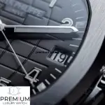 PATEK Philippe AQUANAUT Black Rubber Strap & Dial Watch 5167A-001
