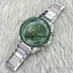 Omega Speedmaster Moonwatch 50th Anniversary Apollo 11 Moonshine Gold & Green Bezel Green Dial Men’s Wrist Watch