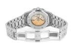 AUDEMARS PIGUET ICED OUT ROYAL OAK 41MM STAINLESS STEEL HEBREW DIAL SILVER  VVS MOISSANITE WATCH