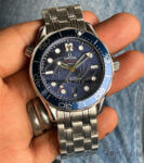 OMEGA SEAMASTER 300 JAMES BOND 007 EDITION 42MM Blue Dial For Men’s Wrist Watch