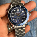 OMEGA SEAMASTER 300 JAMES BOND 007 EDITION 42MM Blue Dial For Men’s Wrist Watch