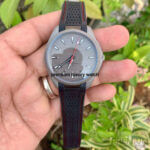 Omega Seamaster Aqua Terra on wrist 150M Ultra Light Sport Rubber Strap Men's Watches