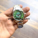 Omega Seamaster Aqua Terra Green Dial Co-Axial Master Worldmap 43MM  Wrist Watch