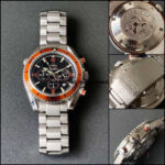 Omega Planet Ocean 600M  Seamaster Chronograph 37.5mm Automatic Men’s Wrist Watch