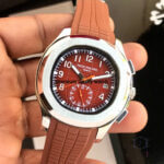 Patek Philippe Aquanaut Stainless Steel Chronograph 5968A-001 with Brown Dial