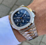 Patek Philippe Nautilus Perpetual Calendar Grand Complication Blue Dial 5740/1G Automatic Stainless Steel Watches