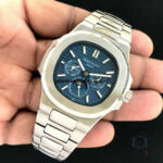 Patek Philippe Nautilus Perpetual Calendar Grand Complication Blue Dial 5740/1G Automatic Stainless Steel Watches