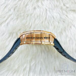 Richard Mille  Rose Gold RM11-03 Men Automatic Transparent Dial Stainless Steel Rubber Black Band Men’s Watch