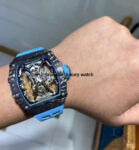 Richard Mille Rubber Watch | RM53-01 Blue & Black Watch