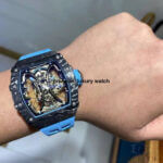 Richard Mille Rubber Watch | RM53-01 Blue & Black Watch