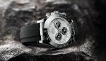 Rolex daytona white gold meteorite dial Cosmograph Daytona 40 Watch Black Index Dial Black Oysterflex Strap Watch 116519LN