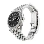 Rolex Datejust 41MM Black Dial White Gold Fluted Bezel Jubilee Bracelet