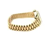 Rolex Day-Date 40 White Gold | Yellow Gold White Index Dial | Fluted Bezel President Bracelet 118238