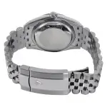Rolex Datejust 41MM Black Dial White Gold Fluted Bezel Jubilee Bracelet