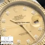 Rolex Datejust Champagne Dial Steel And Yellow Gold 41MM Oyster Men's Watch 126333