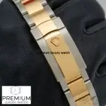 Rolex Datejust Champagne Dial Steel And Yellow Gold 41MM Oyster Men's Watch 126333