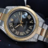 rolex datejust iced out