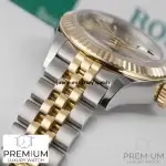 Rolex Silver and Gold - Datejust 126333 Silver Index Jubilee 41mm - Stainless Steel Watch