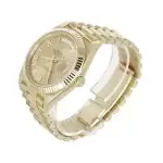 Rolex Day-Date 40 Champagne Roman Dial Yellow Gold President Automatic Men's Wrist Watch 228238