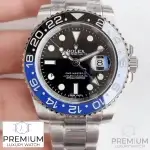 Rolex GMT Master II Batman Stainless Steel 40MM Black Dial & Blue/Black Ceramic Bezel Oyster Bracelet 126710BLNR