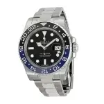 Rolex GMT Master II Batman Stainless Steel 40MM Black Dial & Blue/Black Ceramic Bezel Oyster Bracelet 126710BLNR