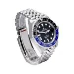 Rolex GMT Master II Batgirl Stainless Steel 40MM Black Dial & Blue/Black Ceramic Bezel Jubilee Bracelet 126710BLNR