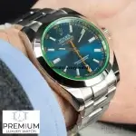 Rolex Milgauss Z Blue Dial Green Crystal Stainless Steel Oyster Bracelet 116400GV