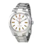 Rolex Milgauss White Dial 40MM Automatic Men’s Watch 116400