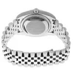Rolex 31MM Datejust Diamond Bezel And White Gold Watch Silver Diamond Dial Jubilee Bracelet Watch
