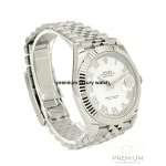 Rolex Datejust 41 White dial Jubilee Bracelet Fluted Bezel White Gold 126334
