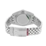 Rolex Datejust Black Dial 41MM Smooth Bezel Steel Men's Watch 126300