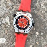 Audemars Piguet Red Dial | Royal Oak offshore | 42 MM Men's Watch DIVER 15720
