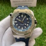 Audemars Piguet Royal Oak Offshore Diver 42MM Blue Dial Mens Watch 15720