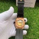 Audemars Piguet Royal Oak Chronograph Rose Gold Offshore Diver 42mm White Dial Men's Watch