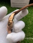Patek Philippe Aquanaut Rose Gold Date Sweep 40.8mm Brown Dial Brown Composite Rubber Strap 5167R-001