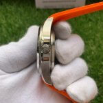 Patek Philippe Aquanaut 40MM Black Embossed Date Stainless Steel with Rubber Strap